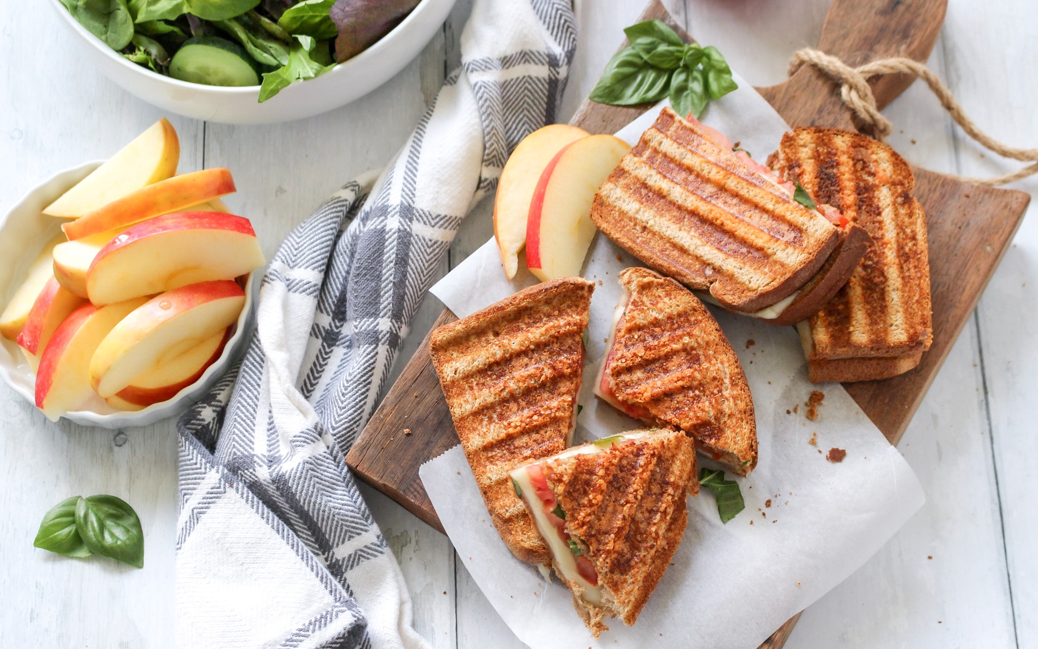 Tomato, Basil Grilled Cheese - CE - 5 Dinners In 1 Hour