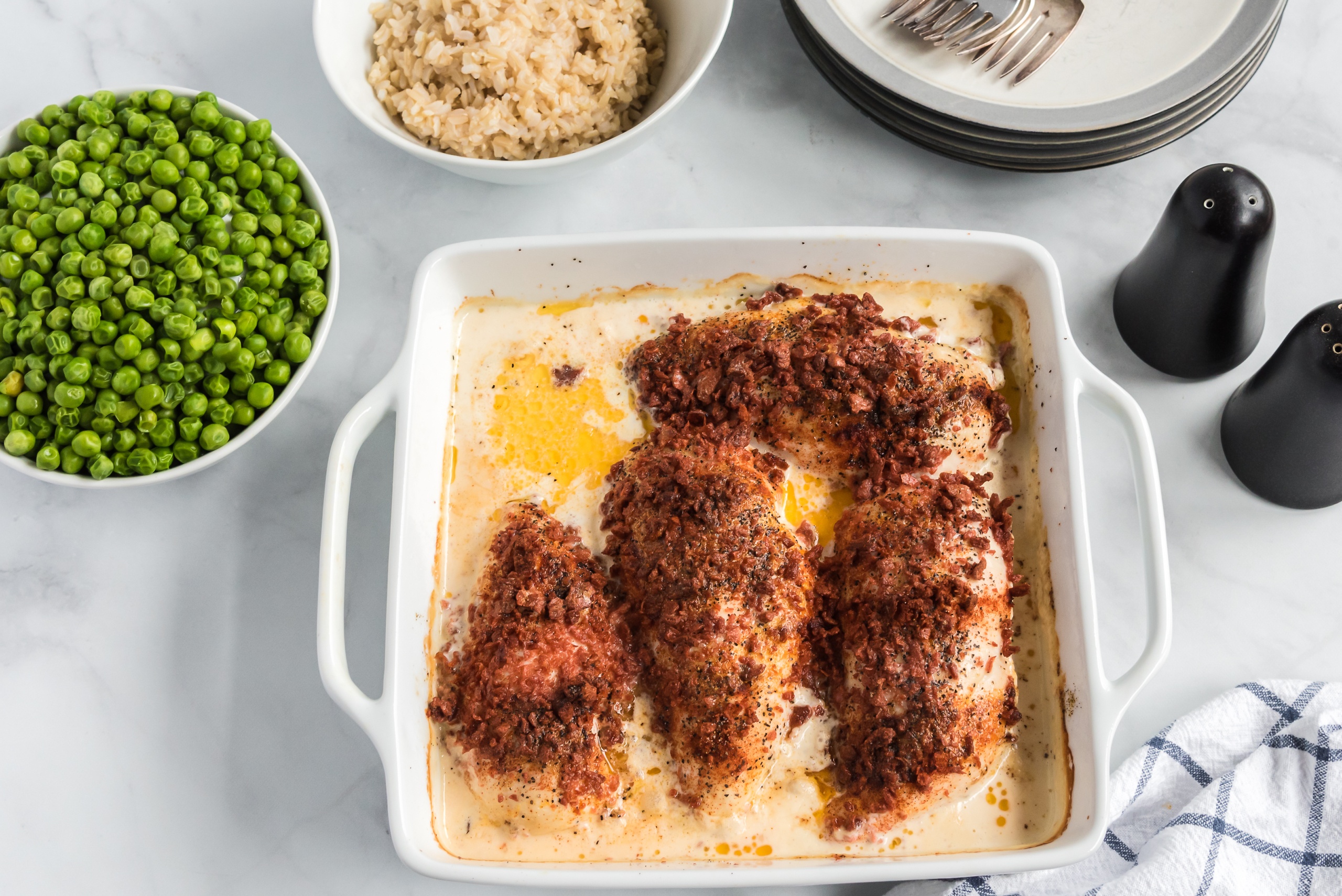 Creamy Bacon Chicken - C - 5 Dinners In 1 Hour