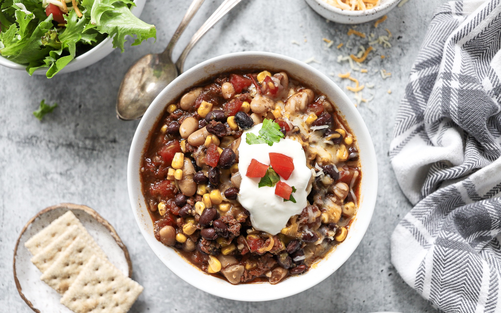 Slow Cooked Chorizo Chili - C - 5 Dinners In 1 Hour