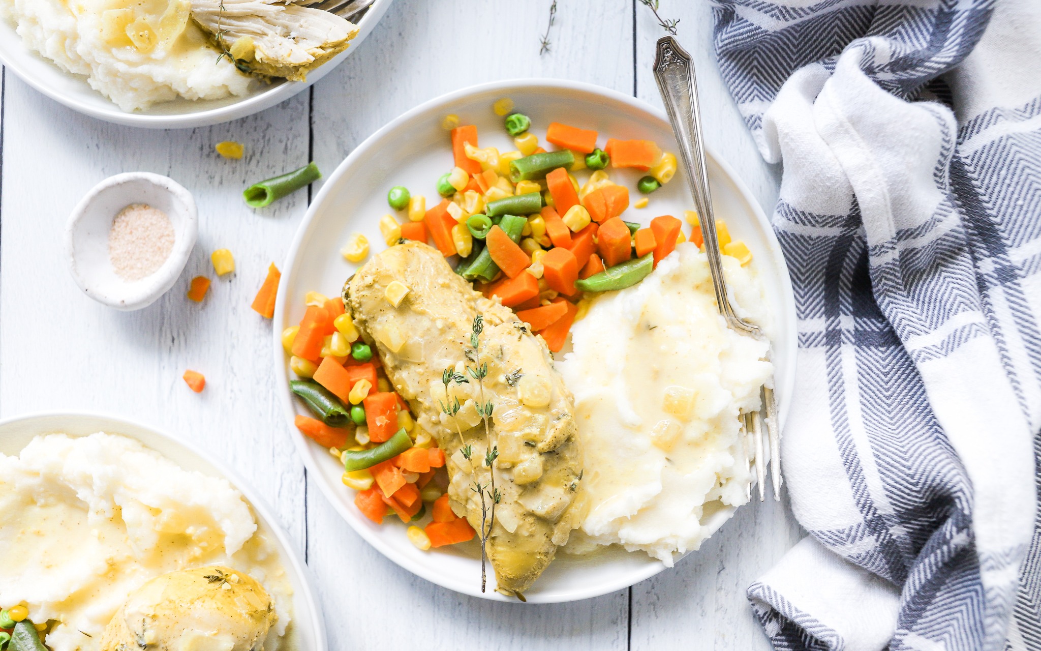 Creamy Slow Cooker Thyme-C - 5 Dinners In 1 Hour