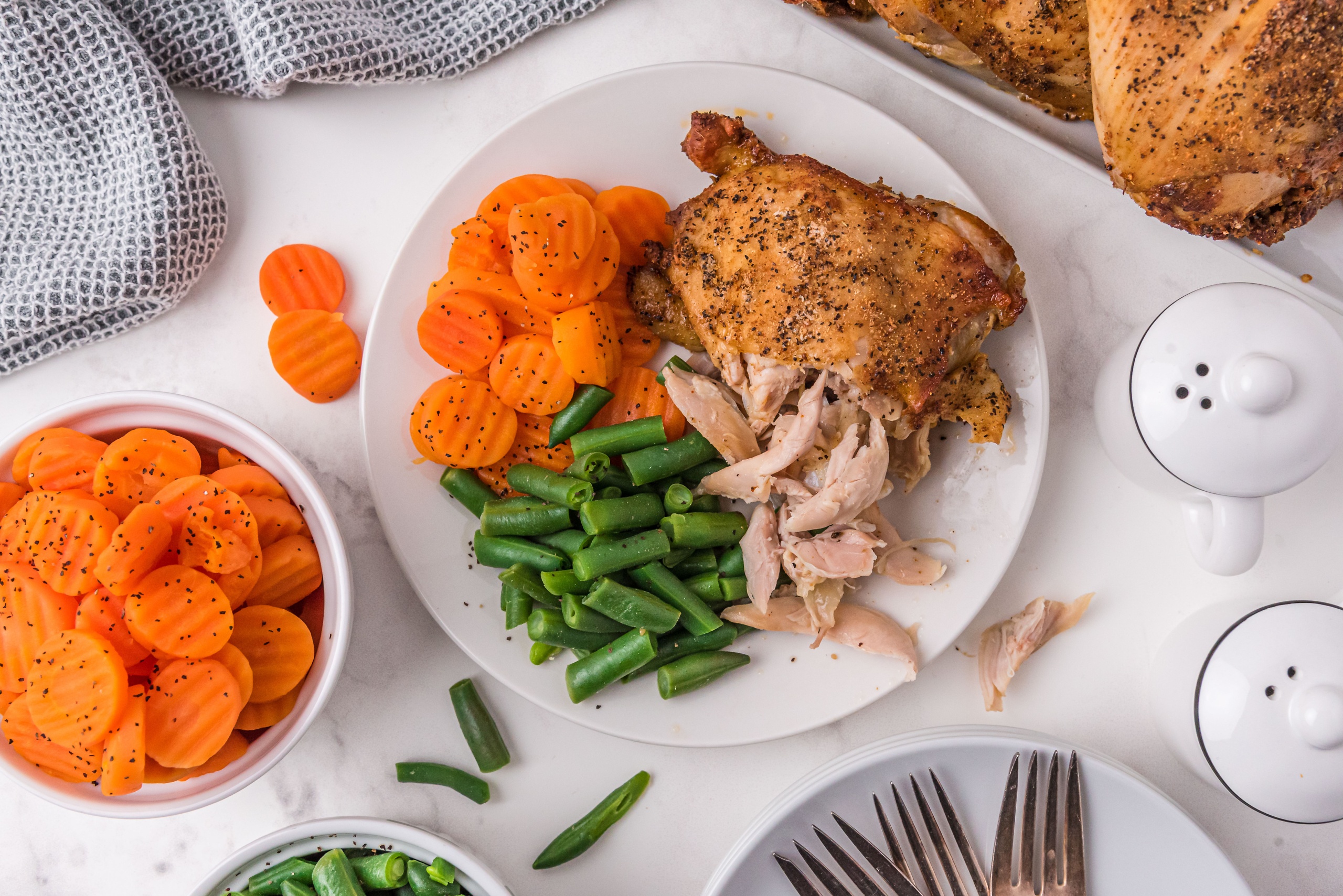 Baked Chicken Leg Quarters - CE - 5 Dinners In 1 Hour