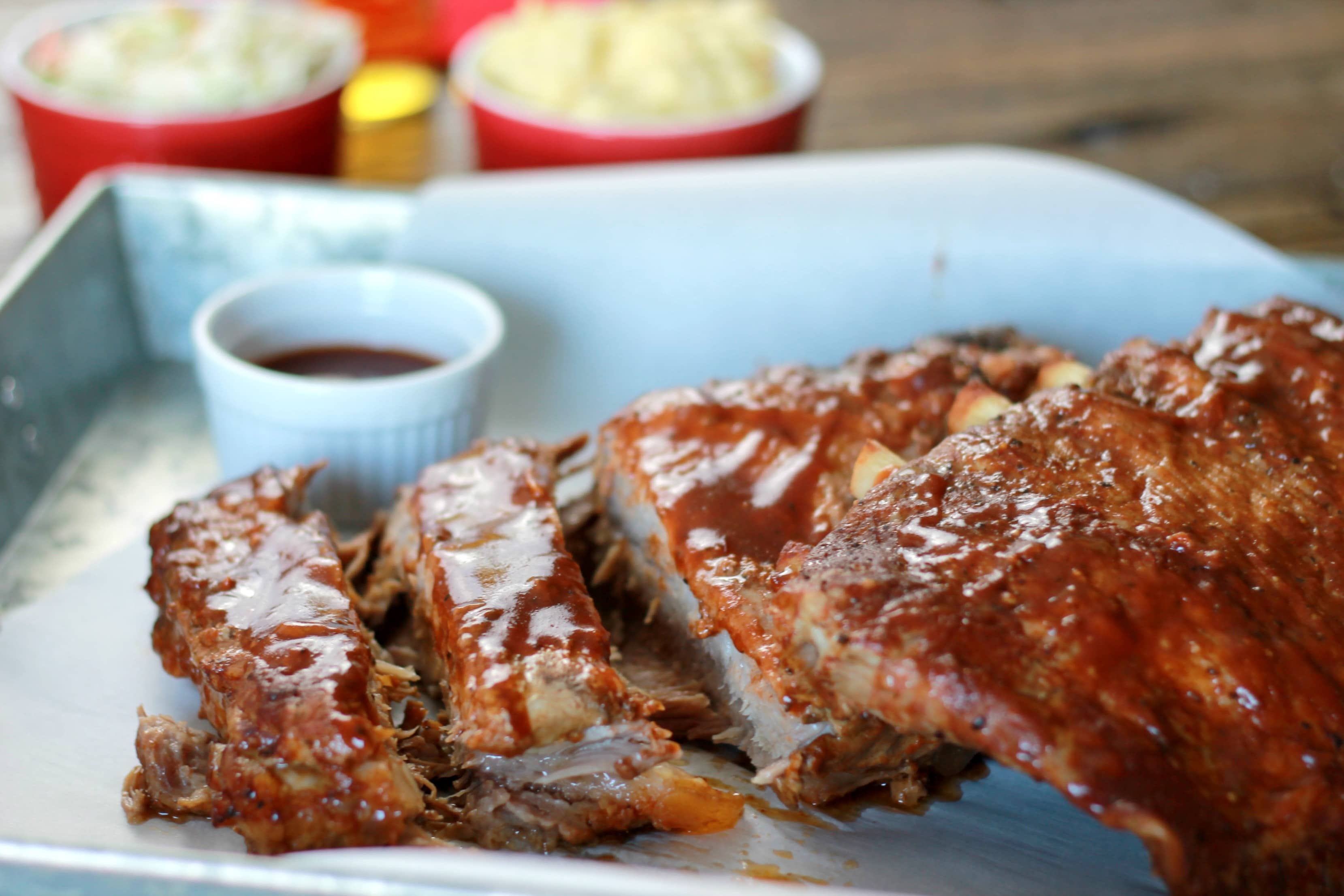 Slow Cooker Ribs - B - 5 Dinners In 1 Hour