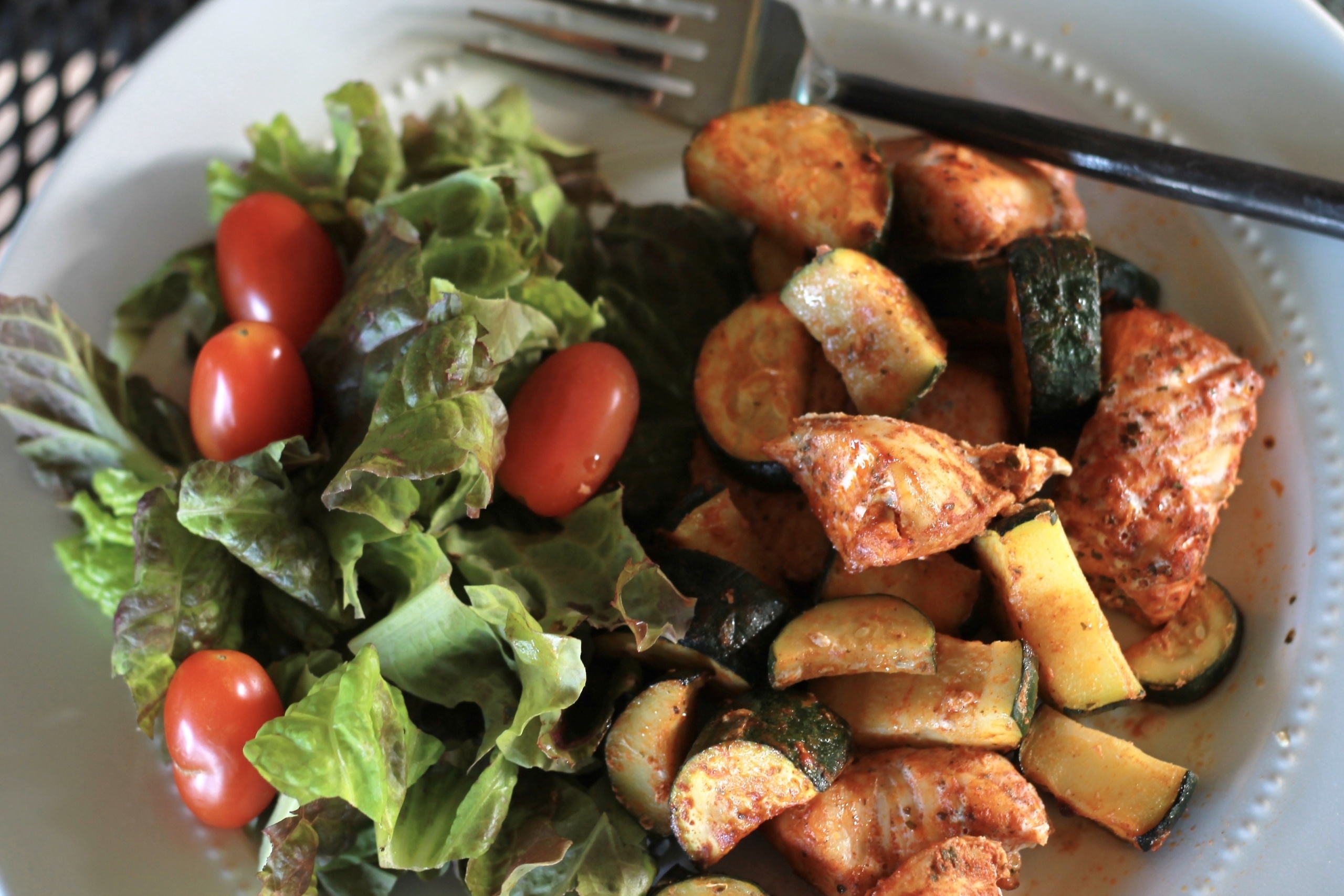 Zesty Grilled Chicken Un-Kabobs - B - 5 Dinners In 1 Hour