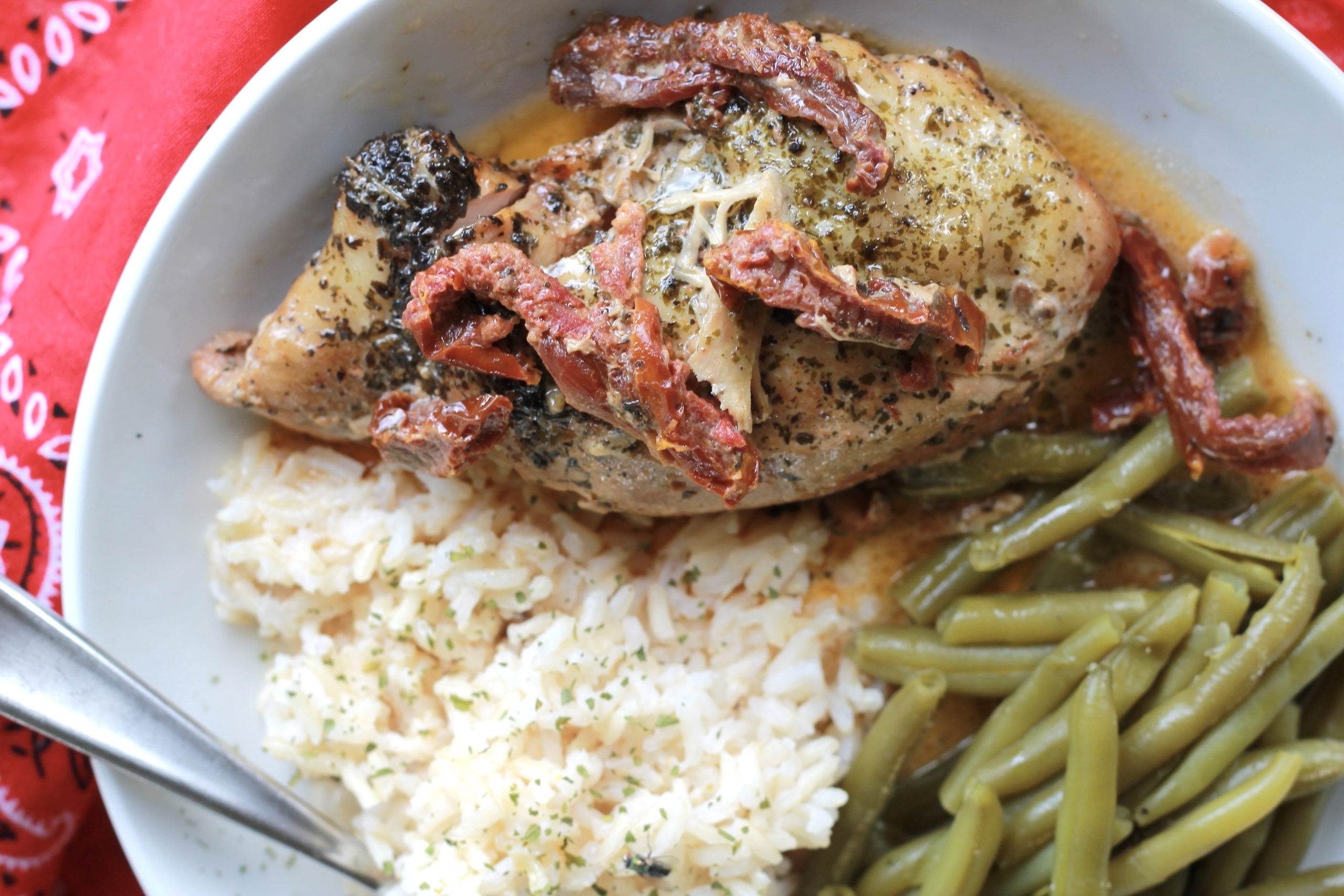 Creamy Sun Dried Tomato Chicken - CE - 5 Dinners In 1 Hour