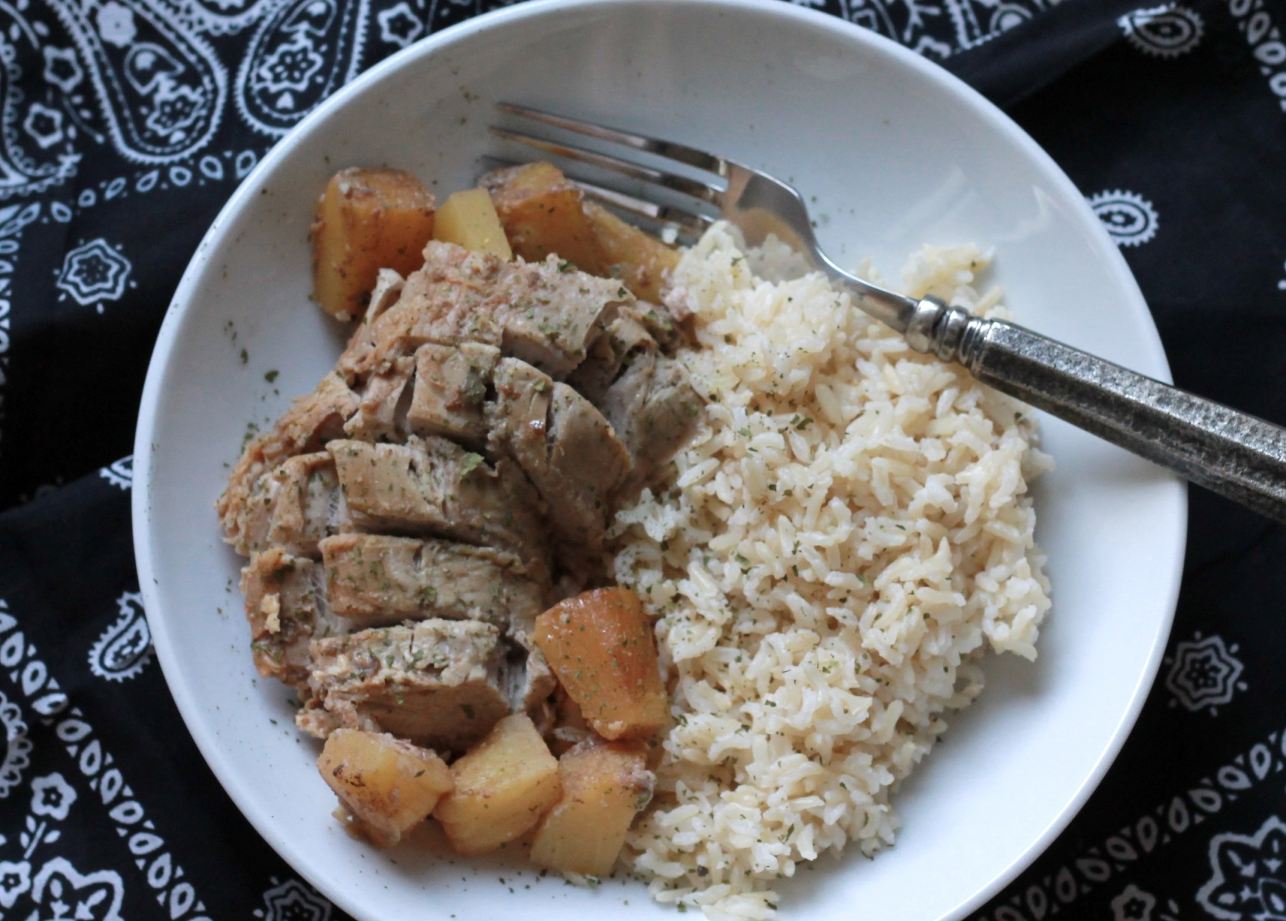 Pineapple Pork Tenderloin - 5 Dinners In 1 Hour