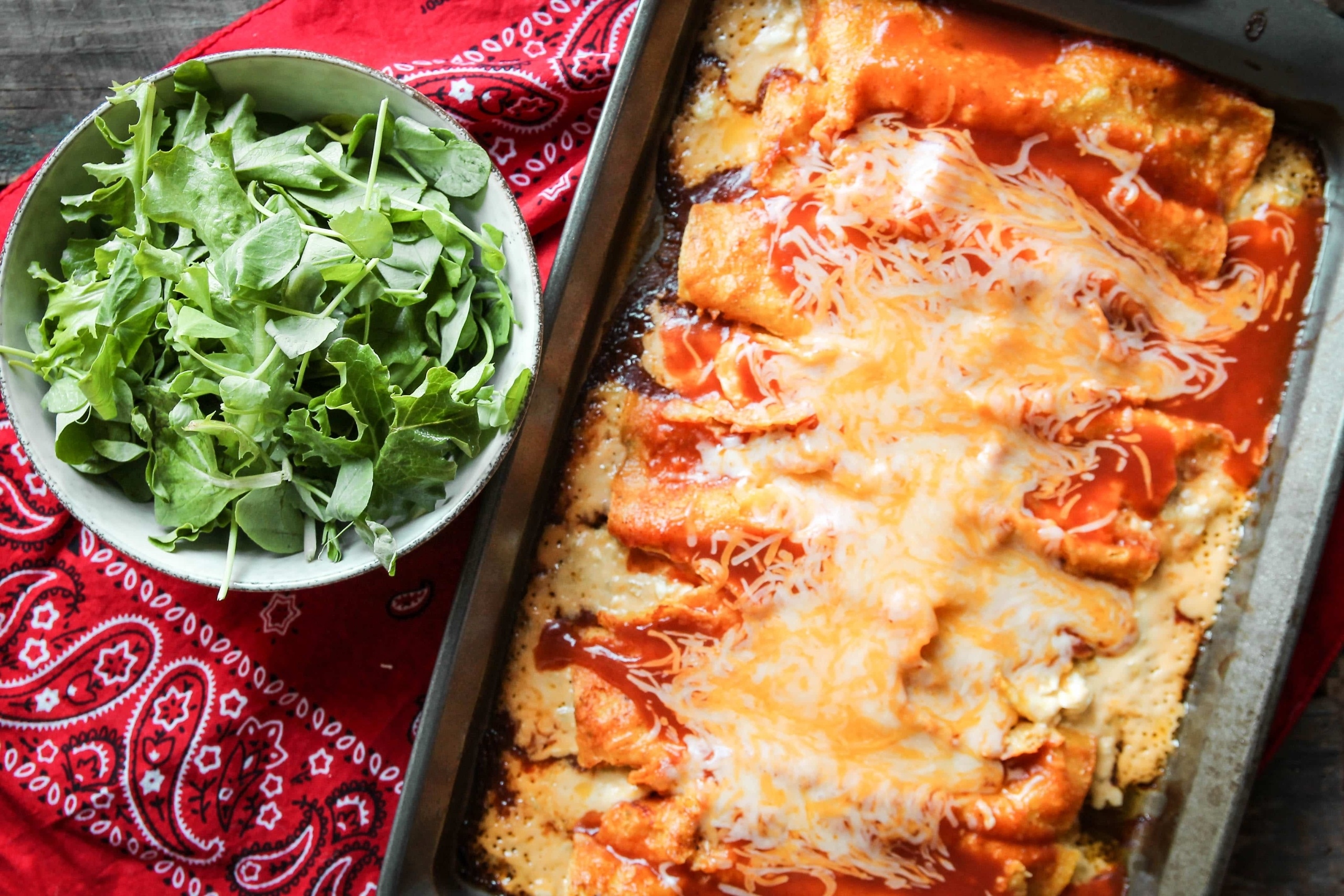 Cheese Enchiladas - B - 5 Dinners In 1 Hour