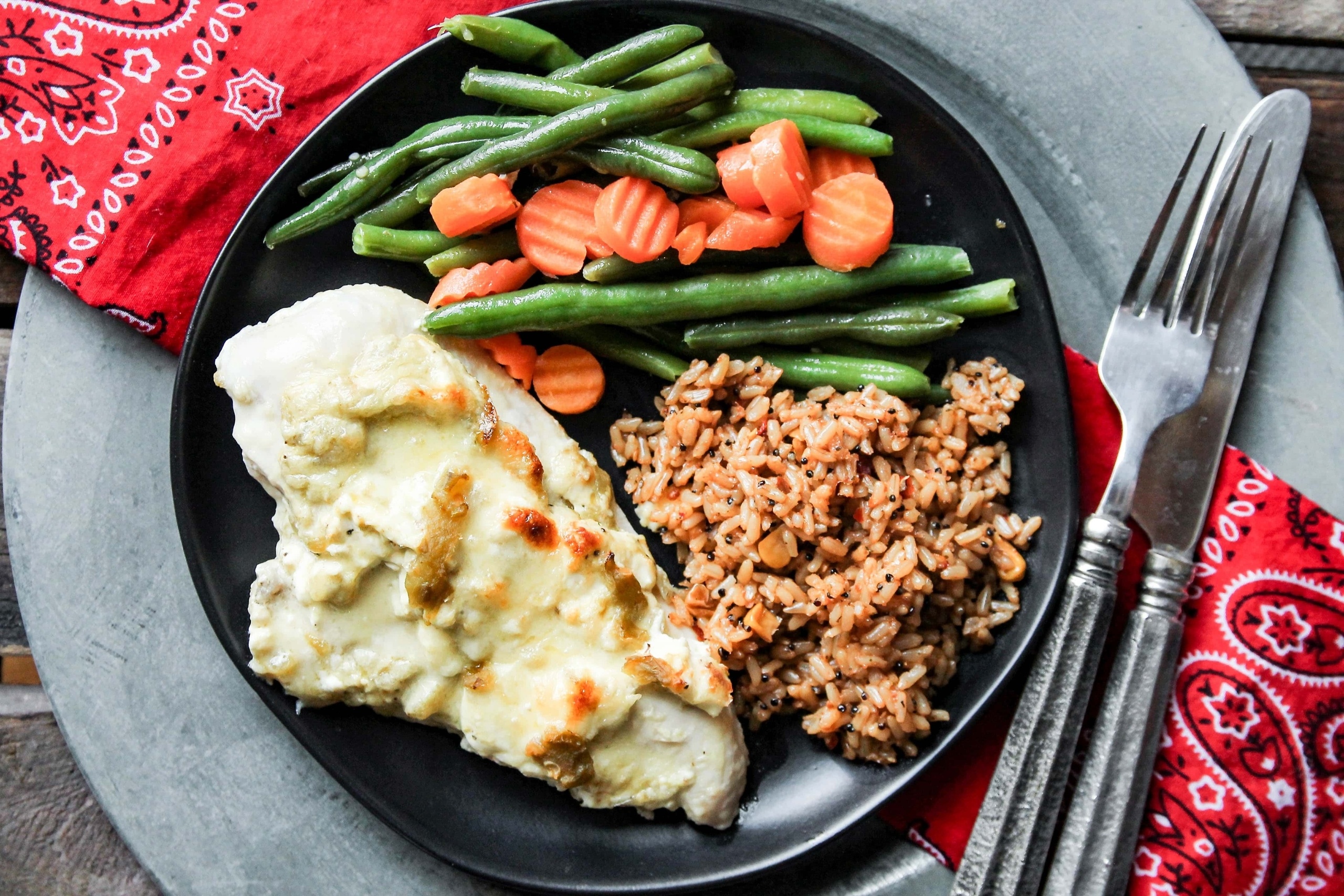 Baked Green Chili Chicken - CE - 5 Dinners In 1 Hour