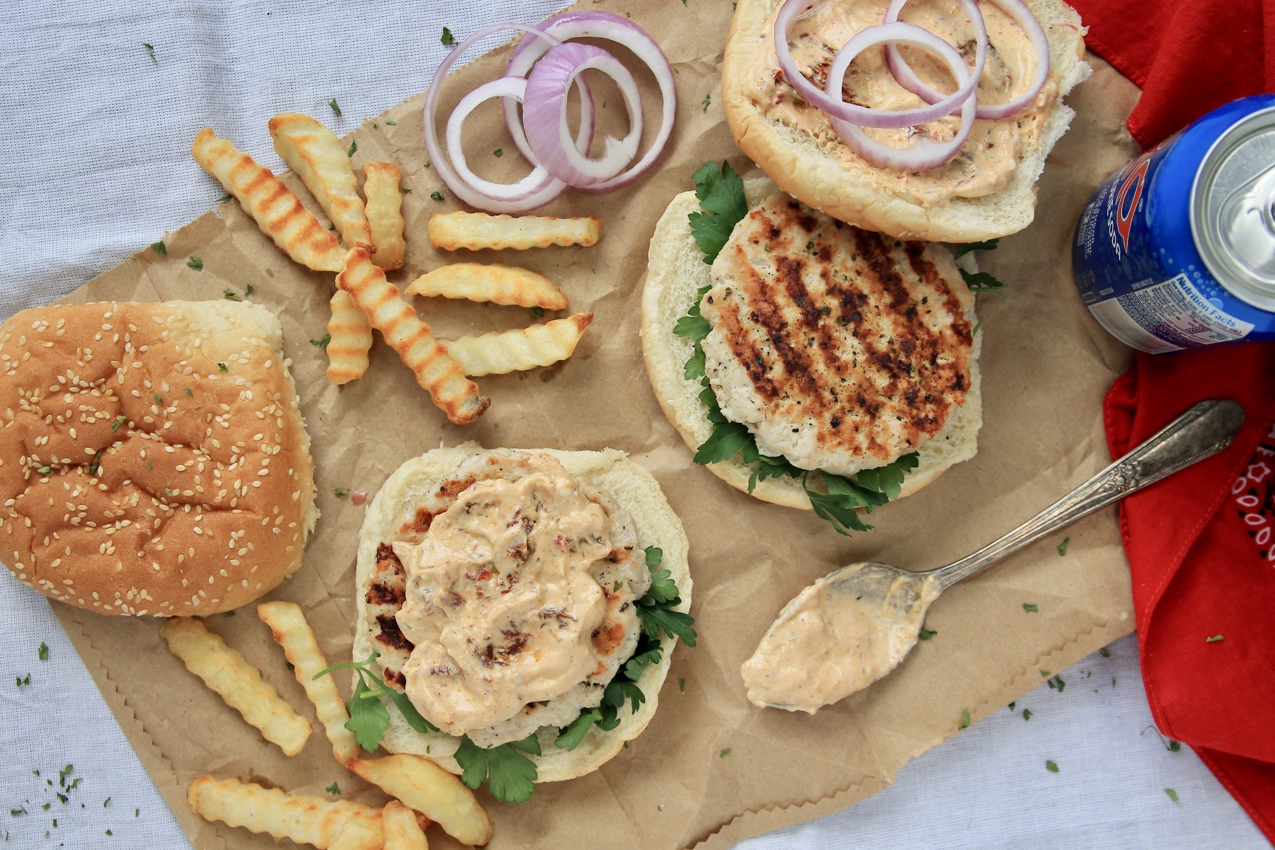 Greek Turkey Burgers - CE - 5 Dinners In 1 Hour