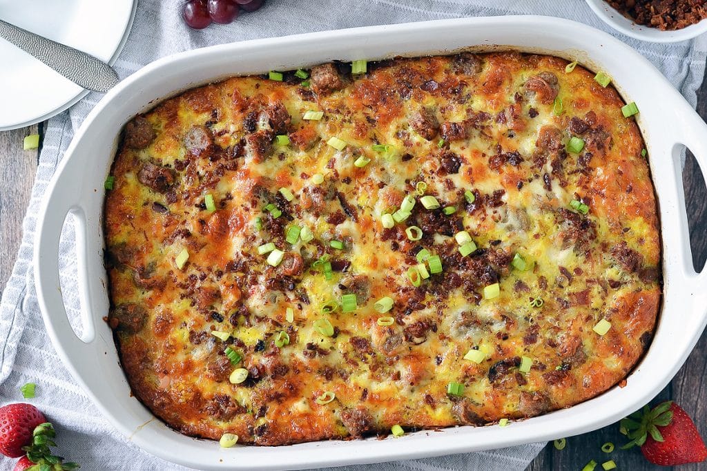 Tator Tot Breakfast for Dinner Casserole