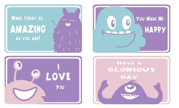 Super-Cute Dinosaur Lunch Box Notes for Kids