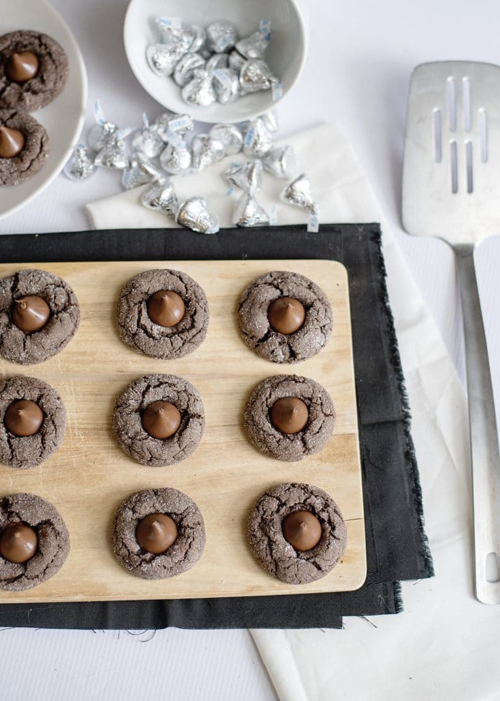 chocolate kiss cookies