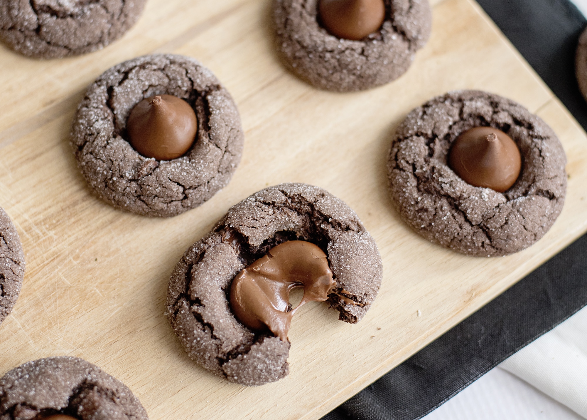 Chocolate Kiss Cookies - B - 5 Dinners In 1 Hour