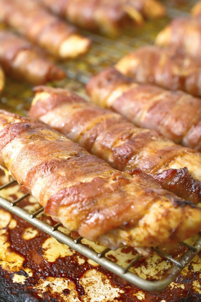 keto bacon wrapped chicken