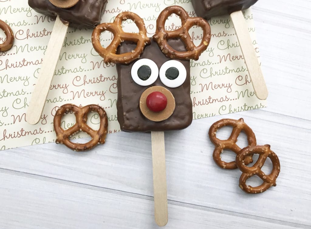 Reindeer Rice Krispie Treats