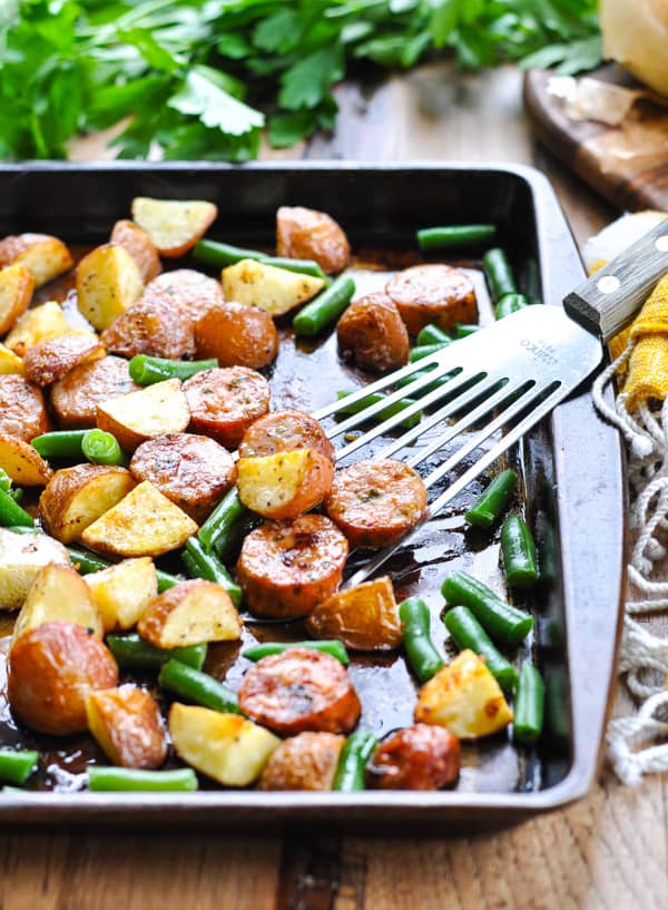 Sheet Pan Italian Sausage