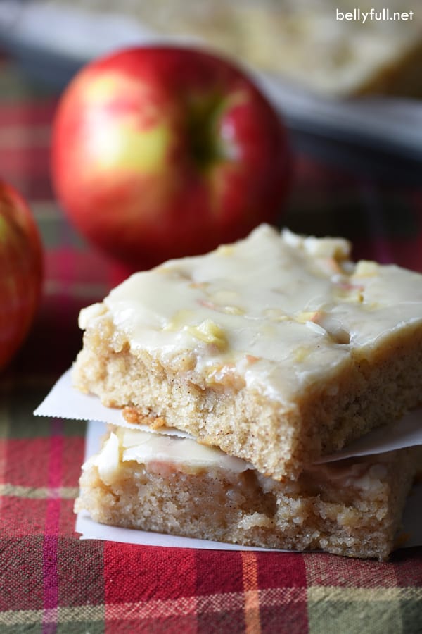 Caramel Apple Sheet Cake