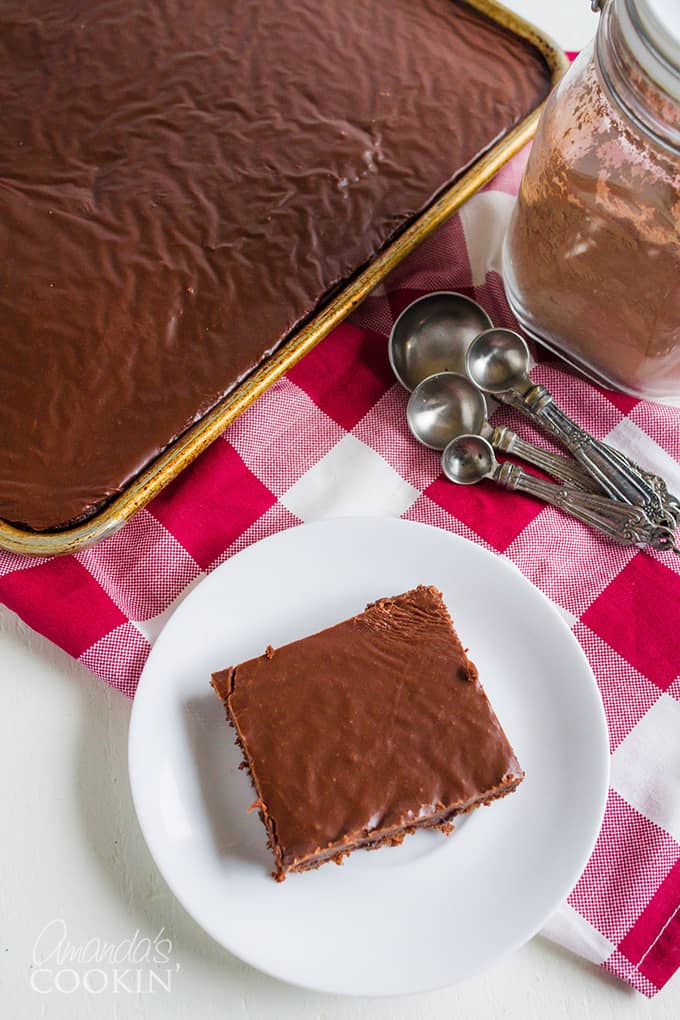 Texas Chocolate Sheet Cake Recipe