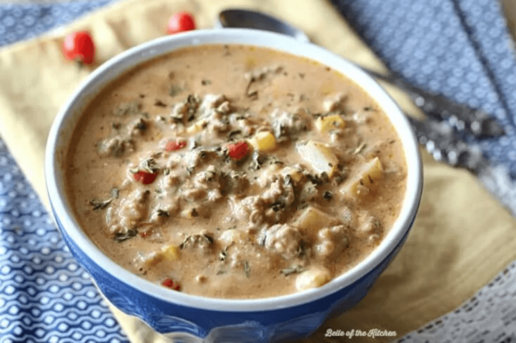 Cheeseburger Soup