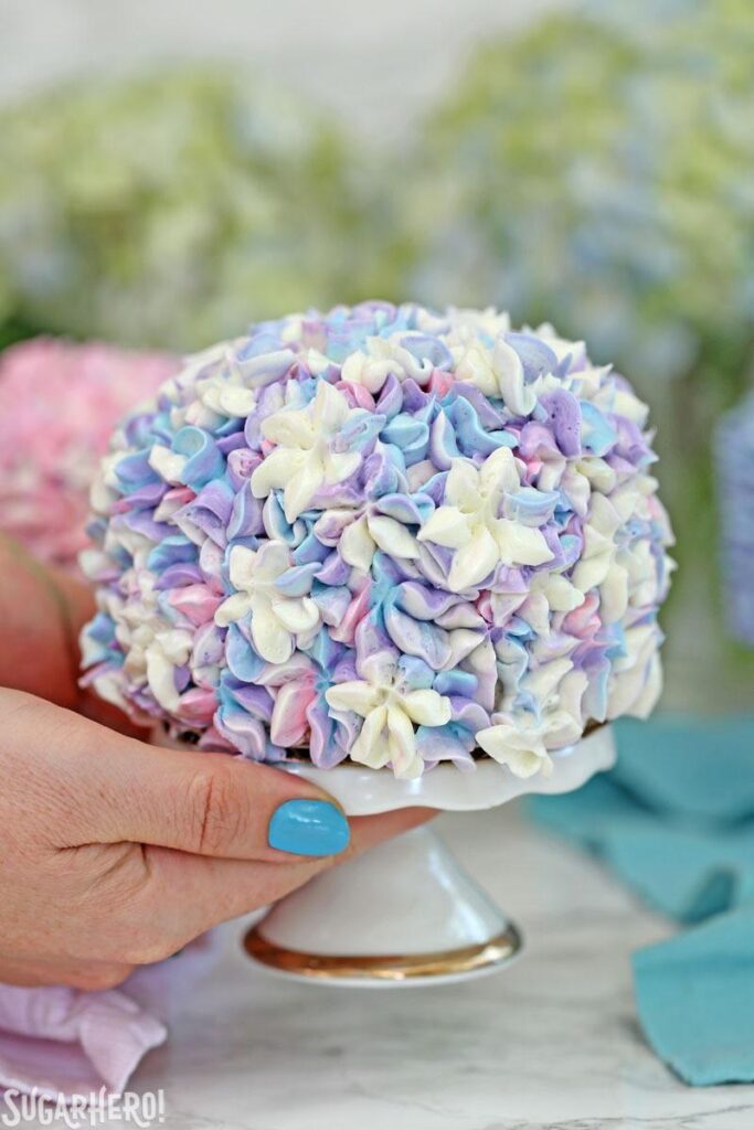 Hydrangea Cakes