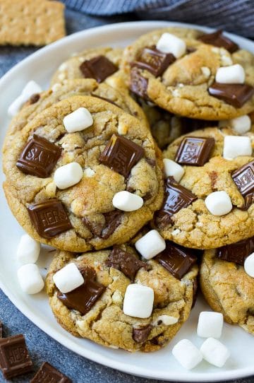 S'mores Monster Cookies
